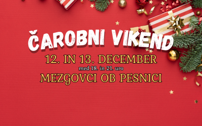 Napovedujemo: Čarobni vikend 2025