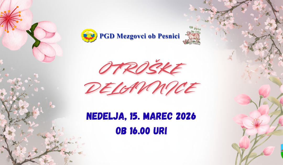 Vabilo: otroške delavnice ob materinskem dnevu